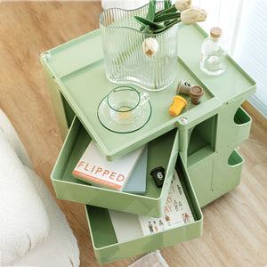 3 Tier Green Drawer Cart / Organization Trolley