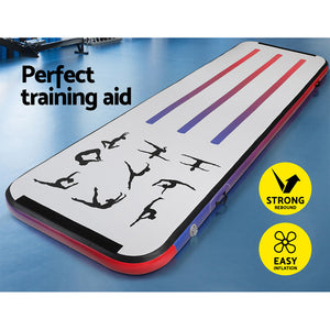 3M Air Track Gymnastics Tumbling Mat | Exercise Cheerleading | Unique Style