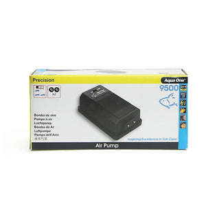 Aqua One 9500 Air Pump With Twin Outlet - 400 L/H