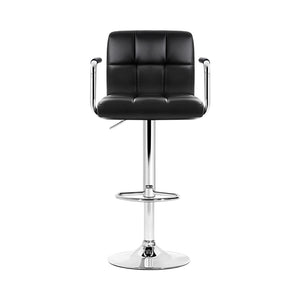 Gas lift Swivel Bar Chairs With Armrests