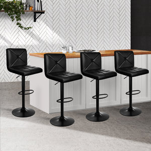 Criss Cross Style Bar Stools - 4 Pack