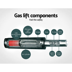 2 Smooth Line Bar Stools