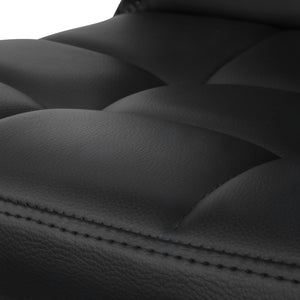 Black Studio Styled Gas Lift Bar Stools - 2 Pack