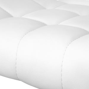 Gas Lift Bar Stools - White and Chrome - Set Of 2