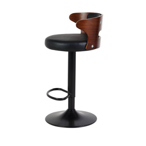 Bar Stools With Back Rests - 2 Pack