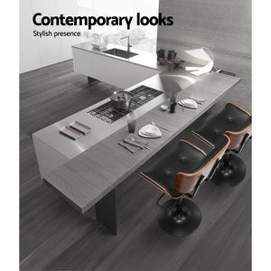 Set of 4 Kitchen Gas Lift Bar Stools - 4 Pack