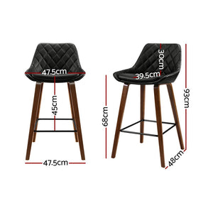 A Pair Of Bentwood Bar Stools