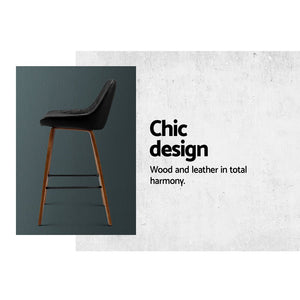 A Pair Of Bentwood Bar Stools