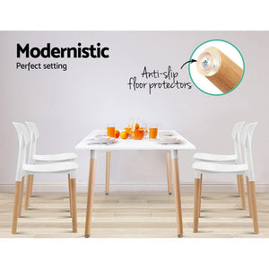 Stackable Dining Chairs For Home Kitchen