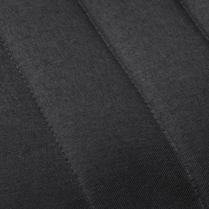 Black Faux Linen Bar Stools - Set of 2 - The Hippie House