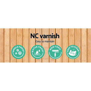 Bamboo Ladder Shelf For Plants - Foldable