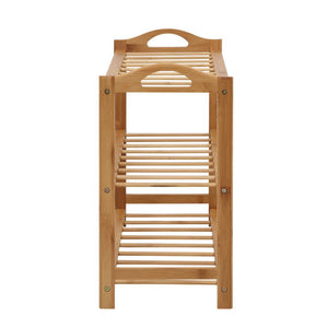 3 Tiers Bamboo Shoe Rack Storage Organiser