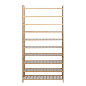10-Tier Bamboo Storage Shelf