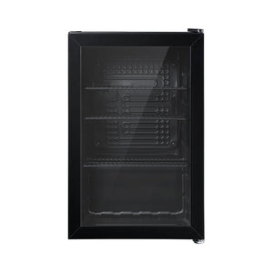 Devanti 70L Bar Fridge Glass Door Mini Countertop Freezer Fridges Bottle Cooler