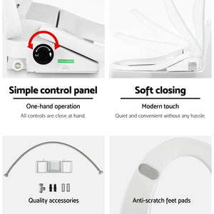 Cefito Non-Electric Bidet Toilet Seat Cover - V Shape | Bathroom Spray