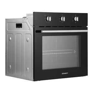 Electric Built In Wall Oven 60cm Convection Grill Ovens | Stainless Steel