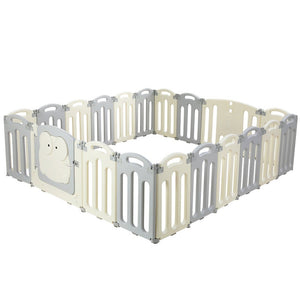 Baby Foldable Playpen | 20 Panels | Safety Play Activity Centre