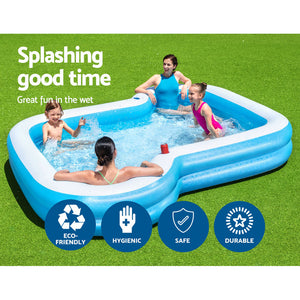 Bestway Rectangular Above Ground Inflatable Pool | Family 3M Pools
