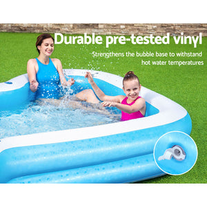 Bestway Rectangular Above Ground Inflatable Pool | Family 3M Pools