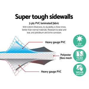 Bestway Above Ground Pools | Sand Filter, Frame Ladder, Pump Bundle | 4.1M