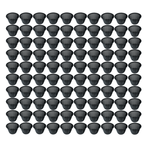 Black Net Pot - 80mm X 75mm - 100 Pack