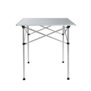 Weisshorn 70CM Roll-Up Aluminum Camping Table | Portable Desk Picnic