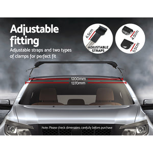Universal Car Roof Rack Cross Bars, 90cm Adjustable, 45kg Capacity