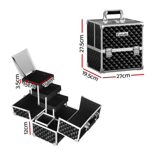 Embellir Makeup Case Beauty Organiser Bag | Large Portable Cosmetic Storage