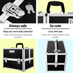 Makeup Case | Embellir Portable Cosmetic Beauty | Black