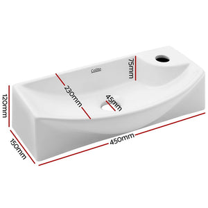 Ceramic Basin | 46cm X15cm