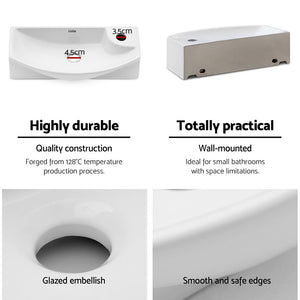 Ceramic Basin | 46cm X15cm