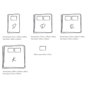 Cosy Club Washed Cotton Sheet Set Single Yellow