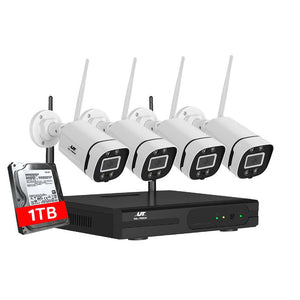 UL-Tech Wireless CCTV Security Camera System | 3MP | WiFi | 8CH NVR | 1TB