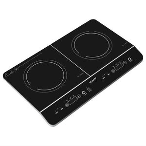 Devanti Electric Induction Cooktop | 60cm Portable Kitchen Ceramic Glass Cooker