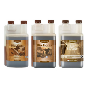 Canna Bio Nutrient Set - Vega + Flores + Boost