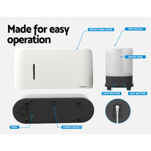 Aromatherapy Diffuser With Flame Light