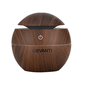 Devanti LED 130ML Aroma Diffuser | Aromatherapy Essential Oil Humidifier