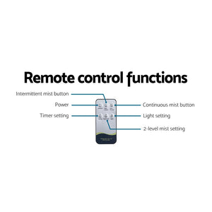 Devanti LED Aromatherapy Diffuser | 400ml Essential Oil Humidifier