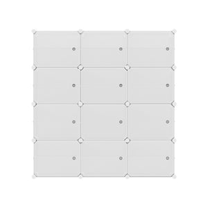 DIY Shoe Box Shoe Cabinet | Color: White | Portable Organiser Stand | Brand: Artiss