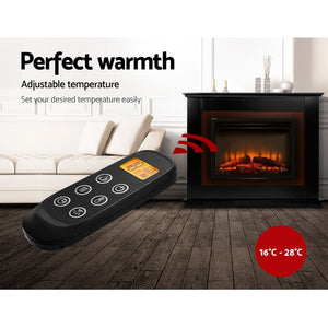 Electric Portable Fireplace With 3D Flame Effect