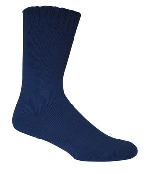 Extra Thick Blue Bamboo Socks - 3 Pack
