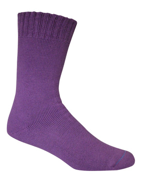 Extra Thick Purple Bamboo Socks - 3 Pack