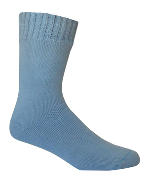 Extra Thick Sky Blue Bamboo Socks - 3 Pack