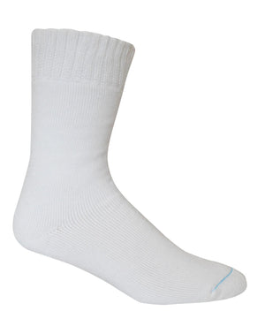 Extra Thick White Bamboo Socks - 3 Pack