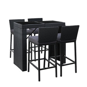 Family Outdoor Dining Set - Chairs + Table