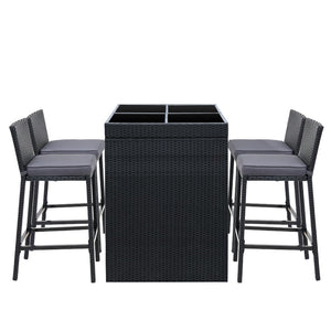 Family Outdoor Dining Set - Chairs + Table
