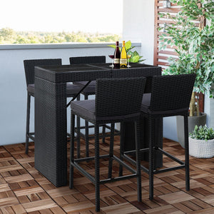 Family Outdoor Dining Set - Chairs + Table
