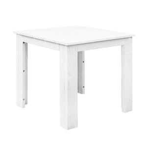 White Outdoor Beach Designed Table