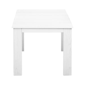 White Outdoor Beach Designed Table