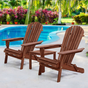 3PCS Garden Chair Set